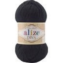 Alize příze Diva 60 černá