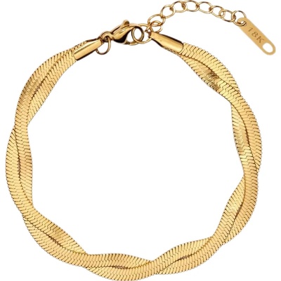 Ornamenti pozlacený Twist Snake gold ORN300016