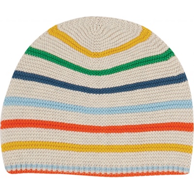 dětská pletená čepice Barevné pruhy Frugi