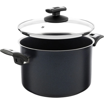 KOLIMAX COMFORT BLACK Hrnec s poklicí 22cm 5,5l
