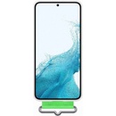 Pouzdra a kryty na mobilní telefony Samsung Silicone Cover with strap Galaxy S22 bílé EF-GS901TWEGWW