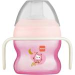MAM Тренировъчна чаша MAM - Starter Cup Night, 4 м+, 150 ml, розова сова (100018902/BG807947 )