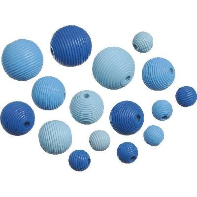 Knorr Prandell Микс дървени мъниста 20 бр. -Blue (216023134)