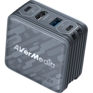 Hama Зарядно и външен кепчър AverMedia Elite Go GC313PRO Hub Streaming (AVER-GC313PRO) - cybertrade