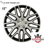 Versaco Тасове за джанти 15'' Versaco Dakar NC Silver/Black (56185)