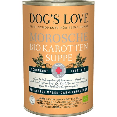 Dog's Love DOC Bio mrkvová polévka 400 g