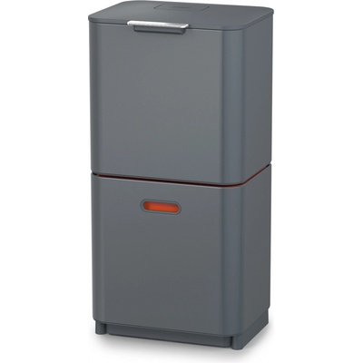 JOSEPH JOSEPH Koše na tříděný odpad Totem Max 60 l Graphite 30062