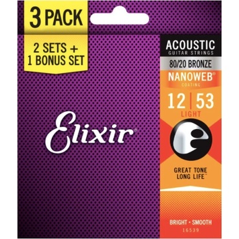Elixir 16539 3-PACK