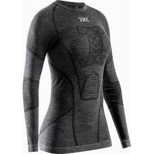 X-Bionic Дамска термоактивна блуза X-Bionic Symbio Merino Shirt rhino grey