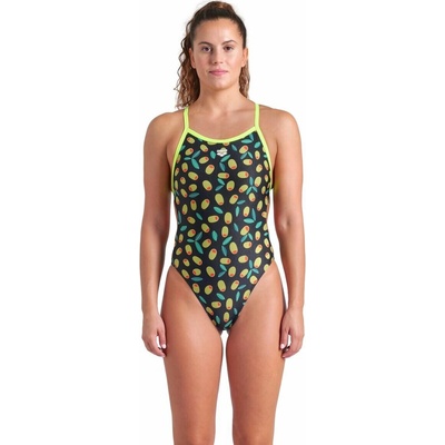 Arena Performance Funny Prints Collection Olives Criss Cross Back