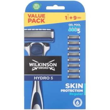 Wilkinson Sword Hydro 5 комплект: самобръсначка 1 бр. + резервни ножчета 8 бр за мъже