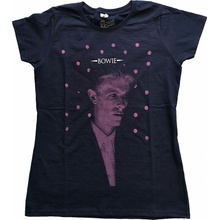 David Bowie Dots Girly Navy