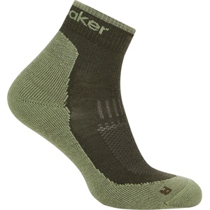 Icebreaker Мъжки туристически чорапи Icebreaker Merino Hike+ Light Mini Walking socks - Dark Loden / Lichen - размер 47-49 (EU) (201-9227-0514)