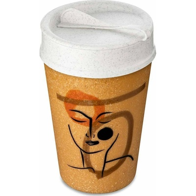 KOZIOL Koziol ISO TO GO FACE kelímek na kávu s sebou 400 ml