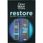 Dove Подаръчен комплект Dove men CLEAN RESTORE (душ гел 250 мл + антиперспирант 150 мл)