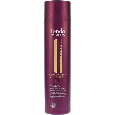 Londa Professional Velvet Oil Shampoo revitalizační šampon s arganovým olejem 250 ml