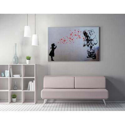 ASIR Nástěnný obraz ASTRONAUT plátno 70 x 100 cm