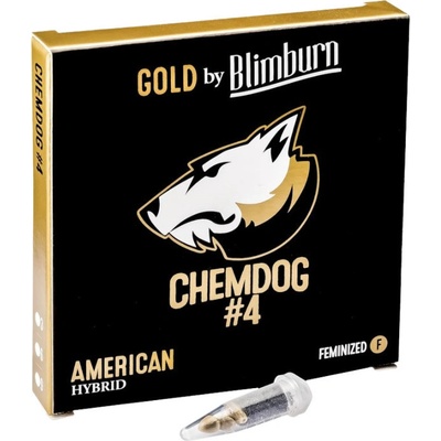 Blimburn Seeds Chemdog #4 semienka neobsahujú THC 3 ks