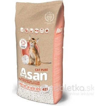 Asan Cat Pure podstielka pre mačky 42 l