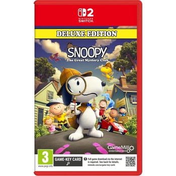 GameMill Entertainment Snoopy & The Great Mystery Club [Deluxe Edition] (Switch 2)