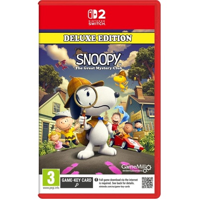 GameMill Entertainment Snoopy & The Great Mystery Club [Deluxe Edition] (Switch 2)