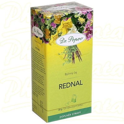 Dr.Popov Čaj Rednal 20 x 1,5 g