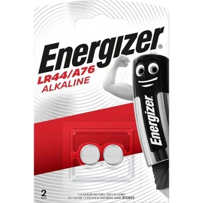 Energizer Бутонна микроалкална батерия lr-44 /ag13/ 2бр. 1, 55v в опаковка energizer (energ-ba-lr44-2pk)