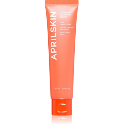APRILSKIN Carrotene Clarifying Cream подхранващ ревитализиращ крем за укрепване на кожната бариера 60ml