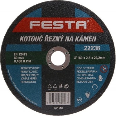 Festa Kotúč na kameň rezný 180 × 2,5 × 22,2 mm 122236