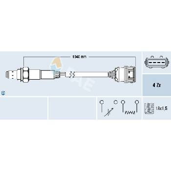 Lambda sonda FAE 77373