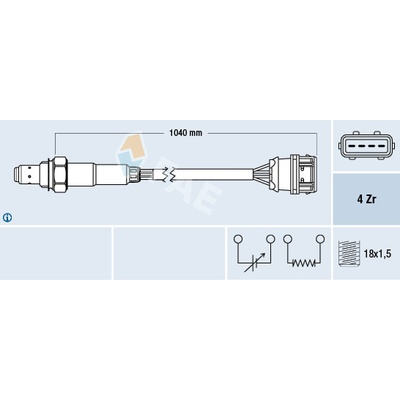Lambda sonda FAE 77373