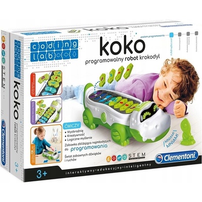 Laboratoř kódování robotů Koko Programmable Robot Crocodile