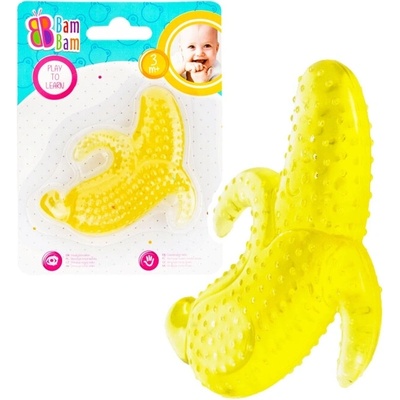 CreativeToys Hryzátko banán s chladivým gélom