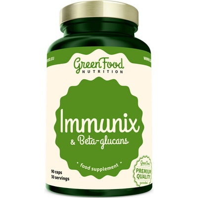GreenFood Immunix & Beta-glucans 90 kapsúl