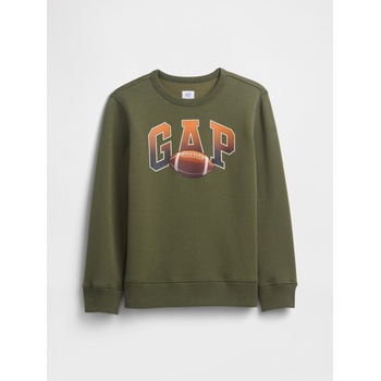 GAP Детски суитшърт с логото на GAP GAP | Zelen | Момчешки | XS