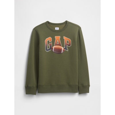 GAP Детски суитшърт с логото на GAP GAP | Zelen | Момчешки | XS