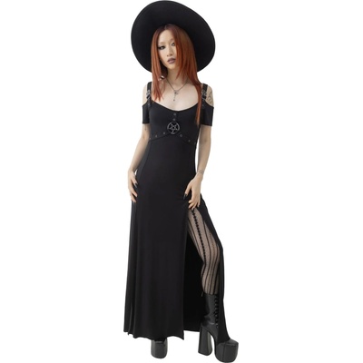 KILLSTAR дамска рокля KILLSTAR - Serenova - черна - KSRA011639