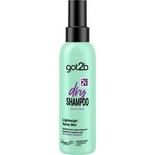 Got2b suchý šampón v ľahkej sprejovej hmle 150 ml