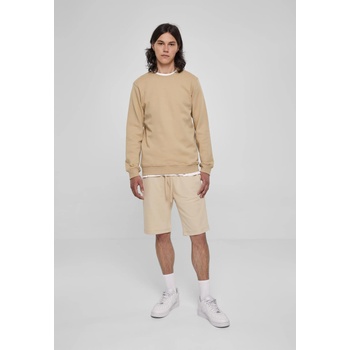 Urban Classics Мъжка блуза в бежов цвят Urban Classics Basic Terry CrewUB-TB2391-03738 - Бежов, размер XXL