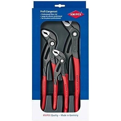 KNIPEX sada kleští SIKO COBRA 180/250/300mm 002009V02 (obsahuje 8701180, 8701250, 8701300) – Zboží Mobilmania