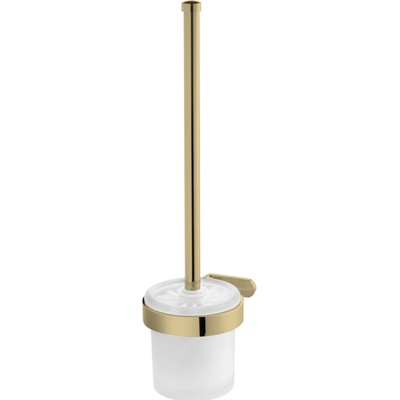 Erga Nature Gold nástěnný WC kartáč zlatý lesklý ERG 05911