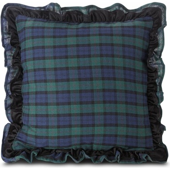 Takoy IGA v káro so zamatovým volánom-HF-434115 45 x 45 cm