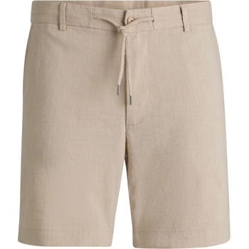 Boss Къси панталони Boss Men's Lightweight Mid Length Chino Shorts - Light Beige 275