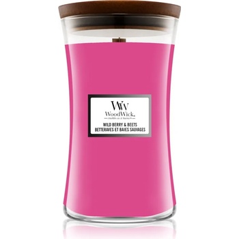 Image 1 of WoodWick Wild Berry & Beets ароматна свещ с дървен фитил 609.5 гр