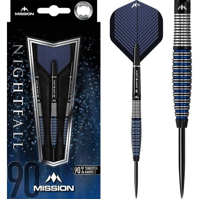 Sada šipek Mission steel Nightfall M4 26g, 90% wolfram