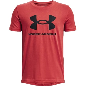 Under Armour Тениска Under Armour UA SPORTSTYLE LOGO SS-RED 1363282-638 Размер YSM