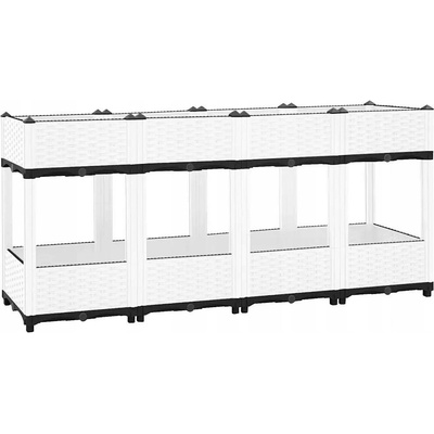 VidaXL Více barevný kovový Květináč 40 x 160 x 71 cm