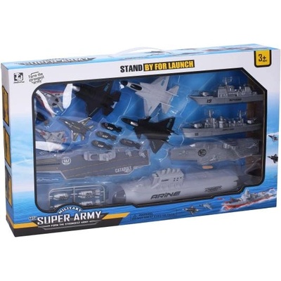 Wiky Самолетоносач с катапулт 25 см комплект с подводница