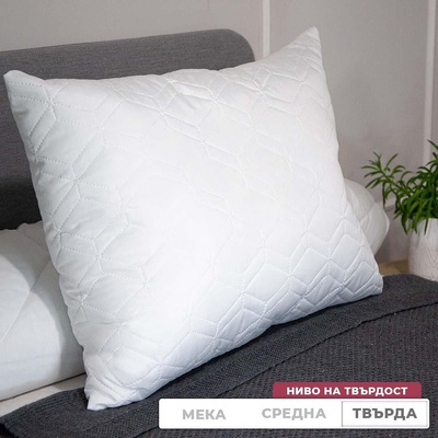 Izidream Капитонирана възглавница Memory Premium 50/70 см мемори пух