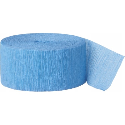 Krepový papier Unique modrý